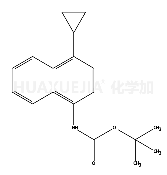 4-环丙基萘-1-基氨基甲酸酯叔丁酯