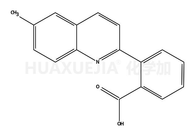 苯甲酸,  2-(6-甲基-2-喹啉基)-
