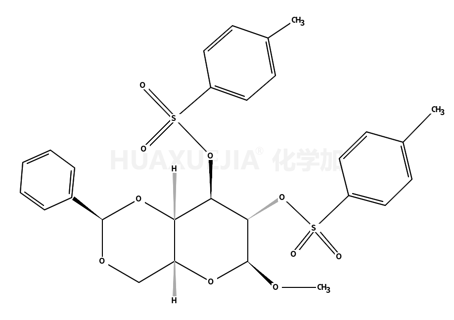 4,6-O-亚苄基-α-D-吡喃半乳糖苷，双（甲苯 - 对磺酸盐）