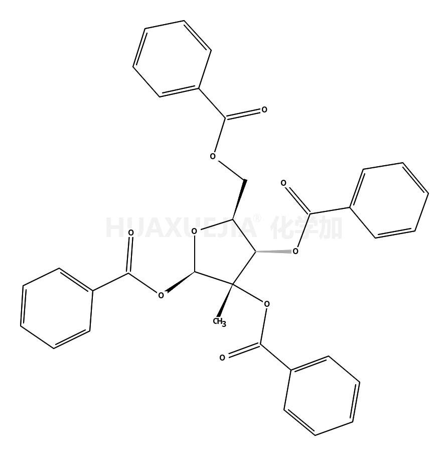 1,2,3,5-四苯甲酰氧基-2-C-甲基-beta-D-呋喃核糖