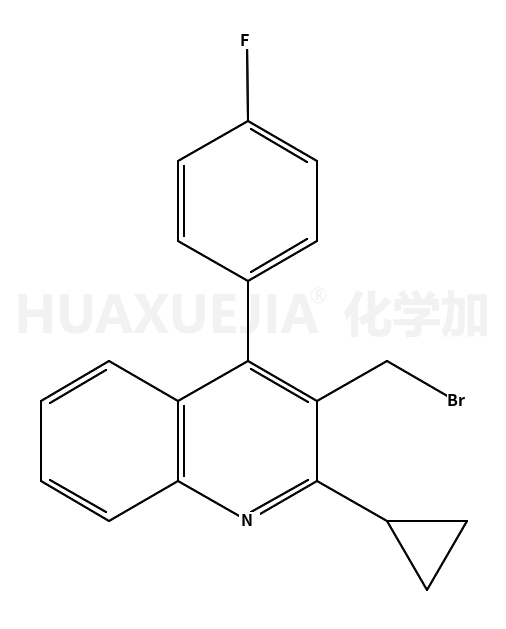 3-溴甲基-2-环丙基-4-(4'-氟苯基)喹啉