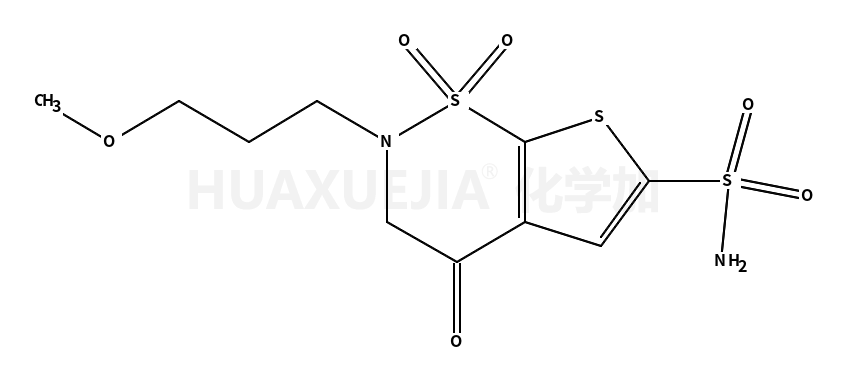 2-(3-甲氧基丙基)-4-氧代-3,4-二氢-2H-噻吩并[3,2-e][1,2]噻嗪-6-磺酰胺1,1-二氧化物