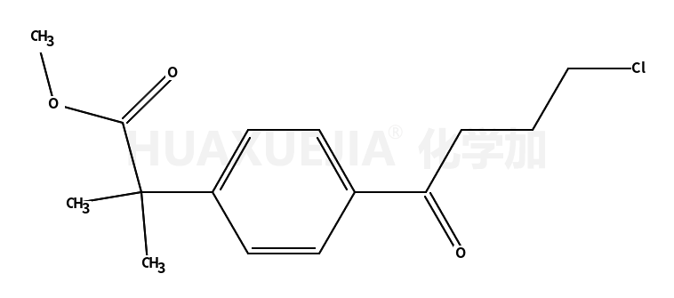 4-[4-氯-1-丁酰基]-A,A-二甲基苯乙酸甲酯