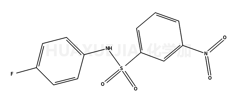 N-(4-fluorophenyl)-3-nitrobenzenesulfonamide