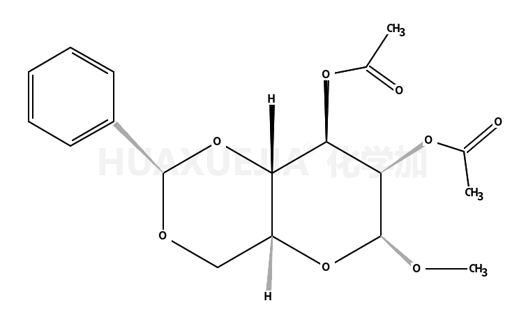 2,3-二-O-乙酰基-4,6-O-亚苄基-α-D-吡喃半乳糖苷甲酯