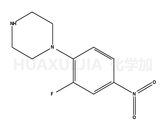 1-(2-Fluoro-4-Nitrophenyl)Piperazine