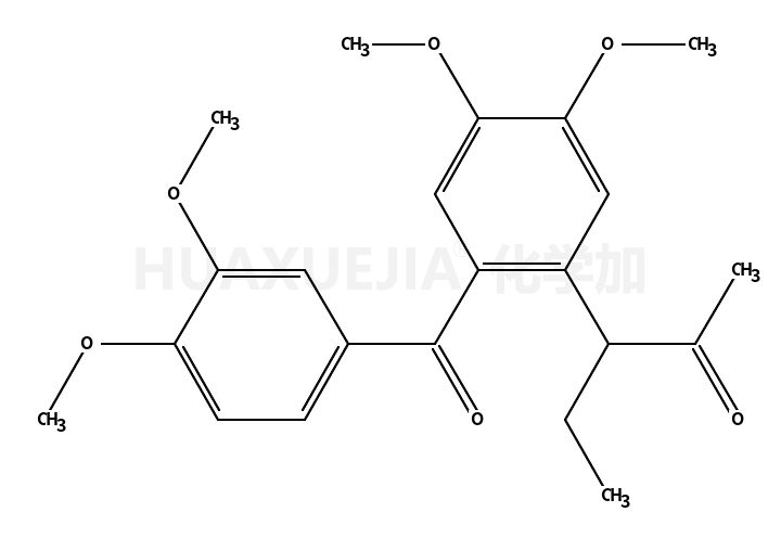 3-[2-(3,4-二甲氧基苯甲酰基)-4,5-二甲氧基苯基]戊-2-酮