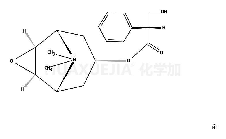 3-Oxa-9-azoniatricyclo[3.3.1.02,4]nonane, 7-[(2S)-3-hydroxy-1-oxo-2-phenylpropoxy]-9,9-dimethyl-, bromide (1:1), (1α,2β,4β,5α,7β)-