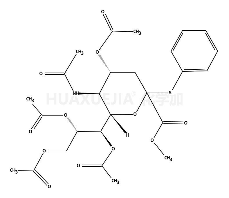 5-乙酰氨基-4,7,8,9-四-O-乙酰基-3,5-二脱氧-2-S-苯基-2-硫代-D-甘油-D-半乳-2-吡喃神经氨酸甲酯