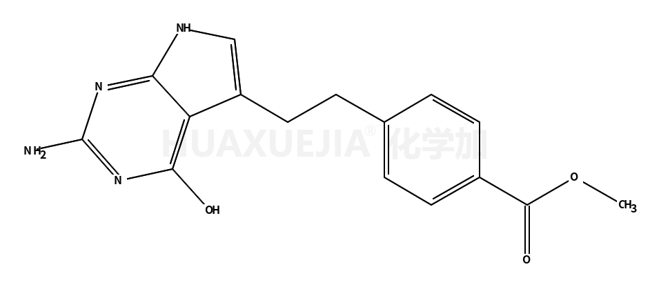 4-[2-(2-氨基-4,7-二氢-4-氧-3H-吡咯并[2,3-d]嘧啶-5-基)乙基]苯甲酸甲酯