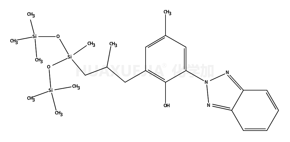 2-(benzotriazol-2-yl)-4-methyl-6-[2-methyl-3-[methyl-bis(trimethylsilyloxy)silyl]propyl]phenol