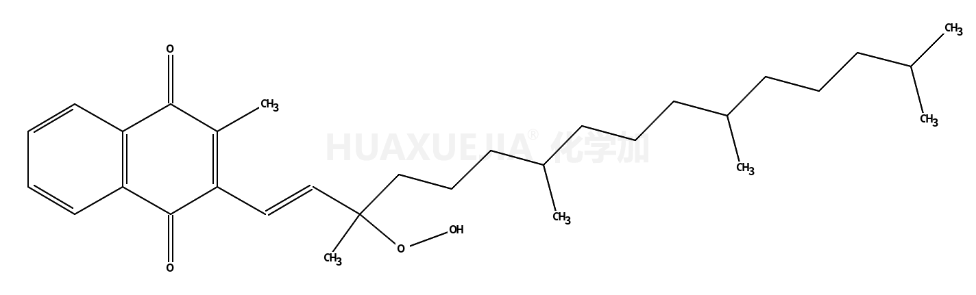 2-[(E)-3-hydroperoxy-3,7,11,15-tetramethylhexadec-1-enyl]-3-methylnaphthalene-1,4-dione