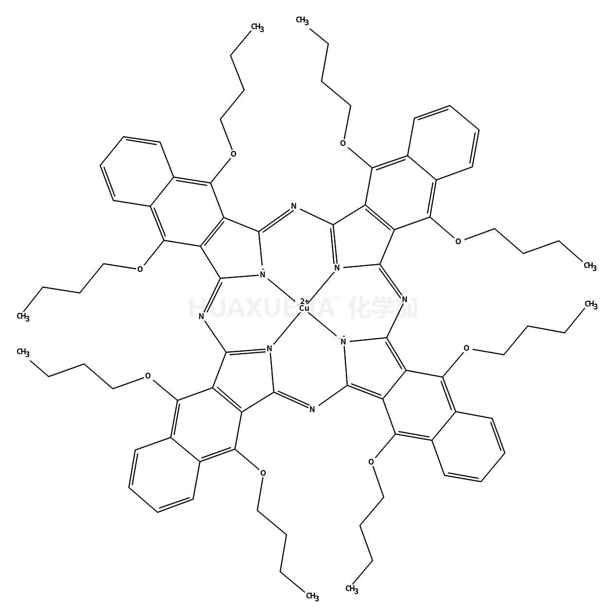 5,9,14,18,23,27,32,36-八丁氧基-2,3-萘酞菁铜(II)