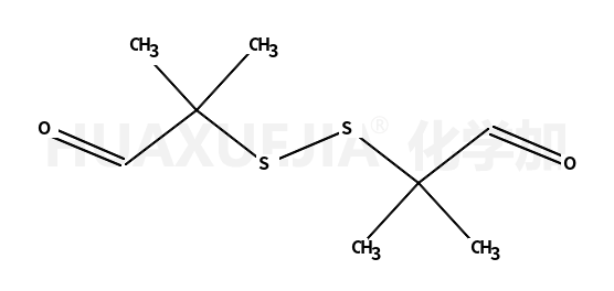 2-methyl-2-[(2-methyl-1-oxopropan-2-yl)disulfanyl]propanal