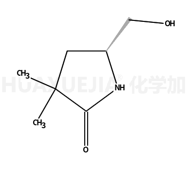 2-吡咯烷酮,  5-(羟甲基)-3,3-二甲基-,   (5S)-