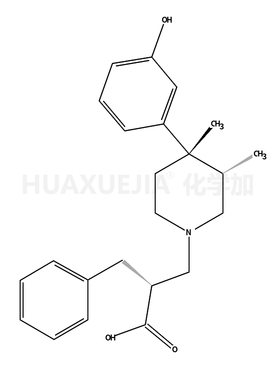 (R)-2-苄基-3-[(3R,4R)-4-(3-羟基苯基)-3,4-二甲基哌啶-1-基]丙酸