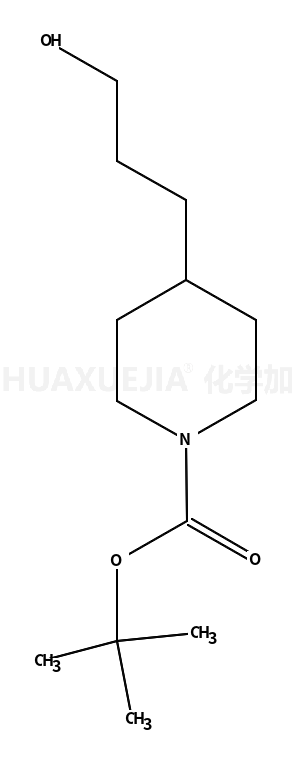 3-(1-Boc-4-哌啶基)-1-丙醇