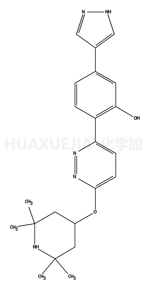 5-(1H-吡唑-4-基)-2-(6-((2,2,6,6-四甲基哌啶-4-基)氧基)吡嗪-3-基)苯酚