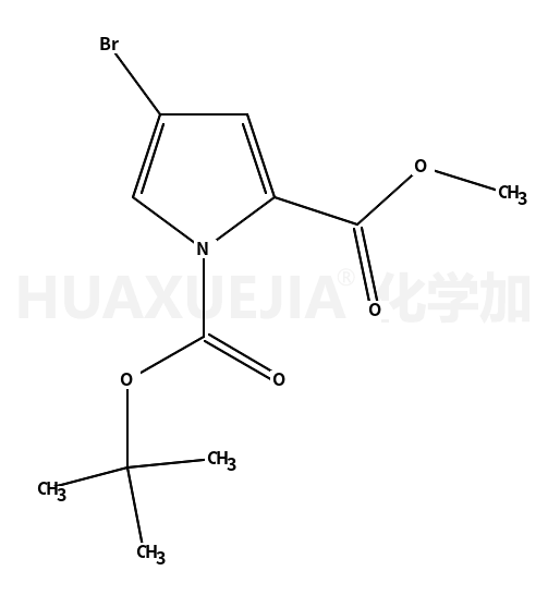 1-叔丁基4-溴-1H-吡咯-1,2-二羧酸-2-甲酯