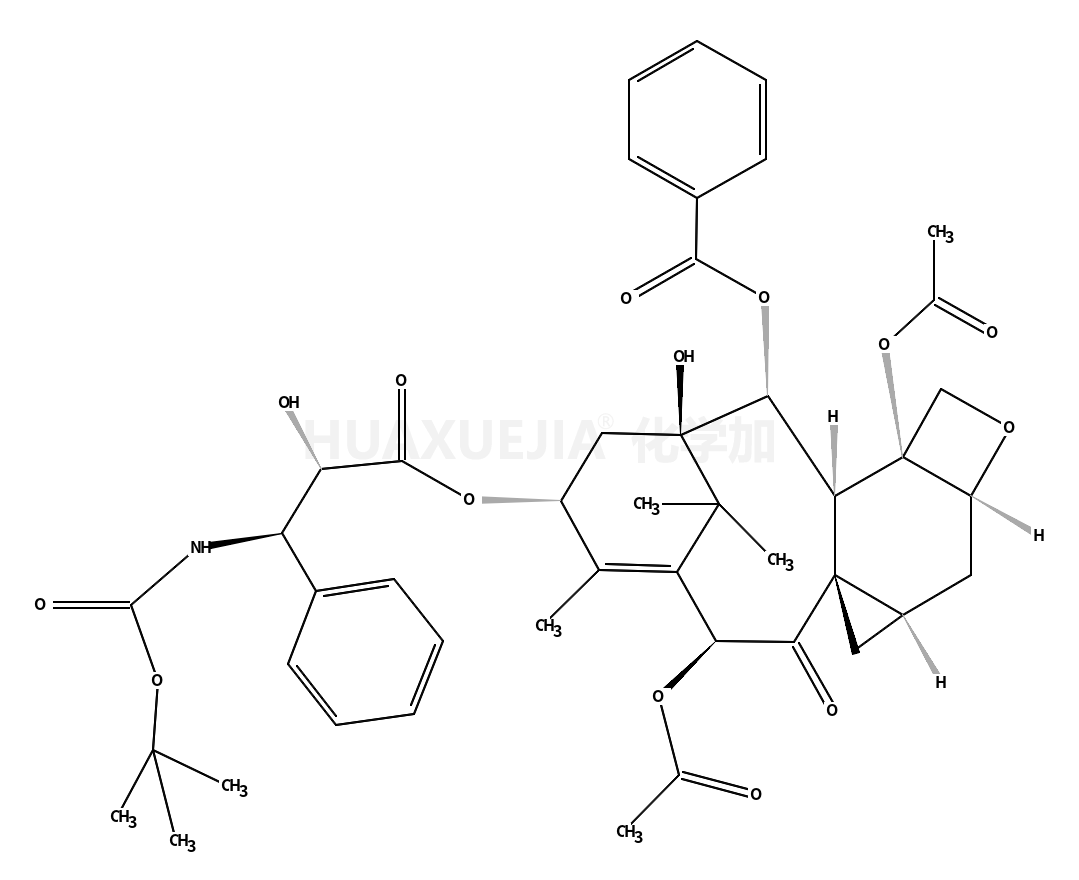(3ξ,5β,7β,10β)-4,10-Diacetoxy-1-hydroxy-13-{[(3S)-2-hydroxy-3-({[ (2-methyl-2-propanyl)oxy]carbonyl}amino)-3-phenylpropanoyl]oxy}-9 -oxo-5,20-epoxy-7,19-cyclotax-11-en-2-yl benzoate