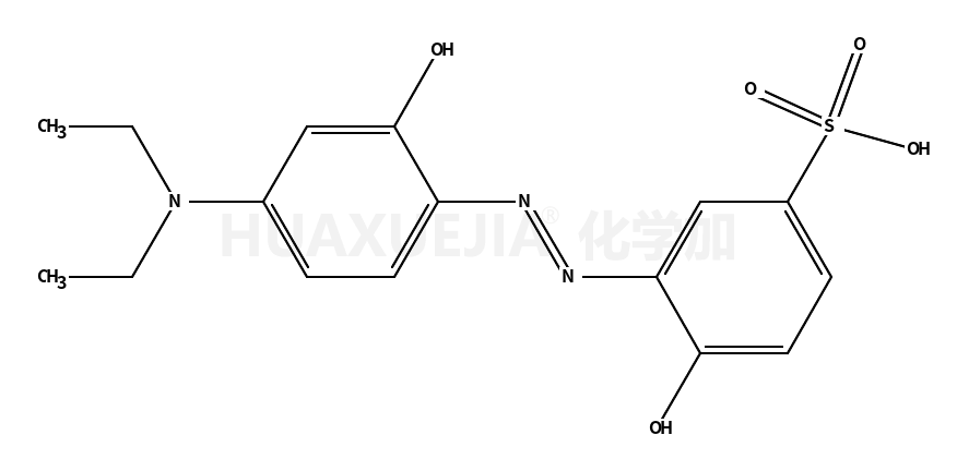 5-磺基-4'-二乙氨基-2,2'-二羟偶氮苯[铝用试剂]