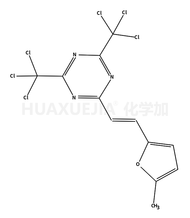 2-[2-(5-甲基呋喃-2-基)乙烯基]-4,6-双(三氯甲基)-1,3,5-三嗪