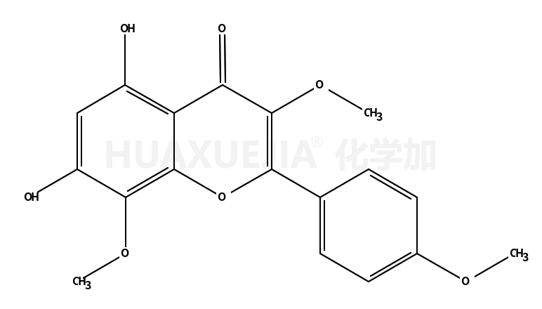 5,7-Dihydroxy-3,4',8-trimethoxyf