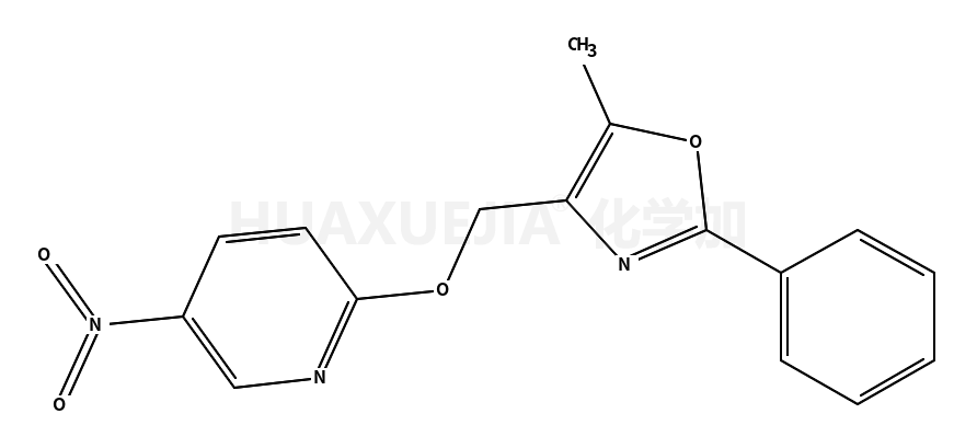 2-(5-methyl-2-phenyl-4-oxazolylmethoxy)-5-nitropyridine