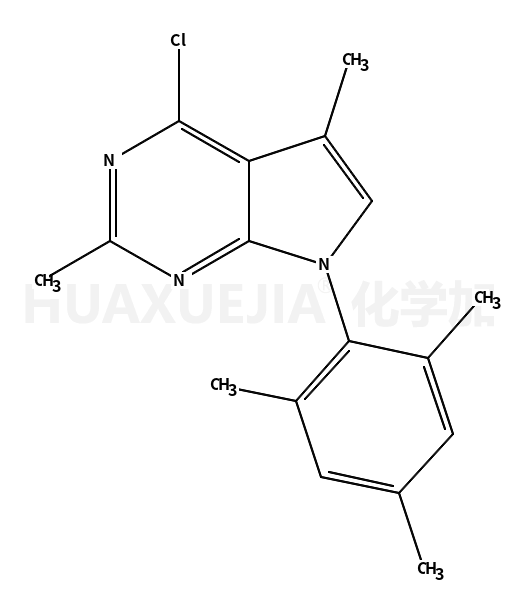 4-氯-2,5-二甲基-7-(2,4,6-三甲基苯基)-7H-吡咯并[2,3-d]嘧啶