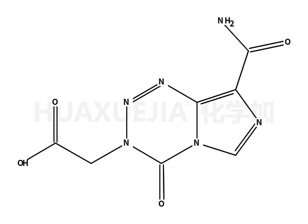 2-(8-carbamoyl-4-oxoimidazo[5,1-d][1,2,3,5]tetrazin-3-yl)acetic acid