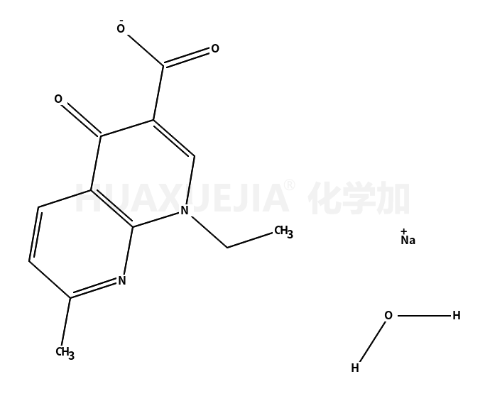 1,4-二氢-1-乙基-7-甲基-4-羰基-1,8-二氮杂萘-3-羧酸钠盐