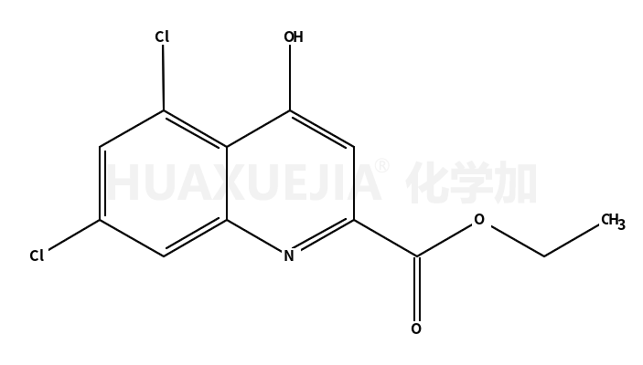 5,7-二氯-4-羟基-喹啉-2-甲酸乙酯