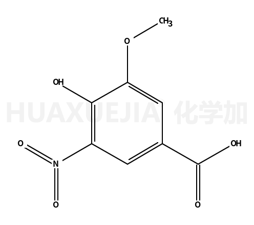 4-羥基-3-甲氧基-5硝基苯甲酸