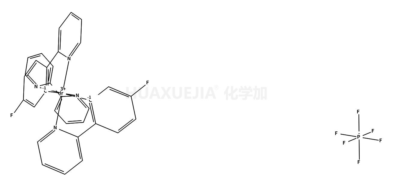 (2,2'-联吡啶)双[2-(4-氟苯基)吡啶]铱(III) 六氟磷酸盐