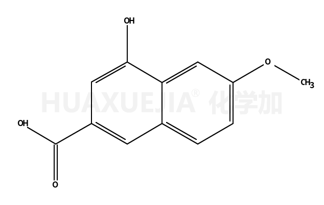 4-羟基-6-甲氧基萘-2-羧酸