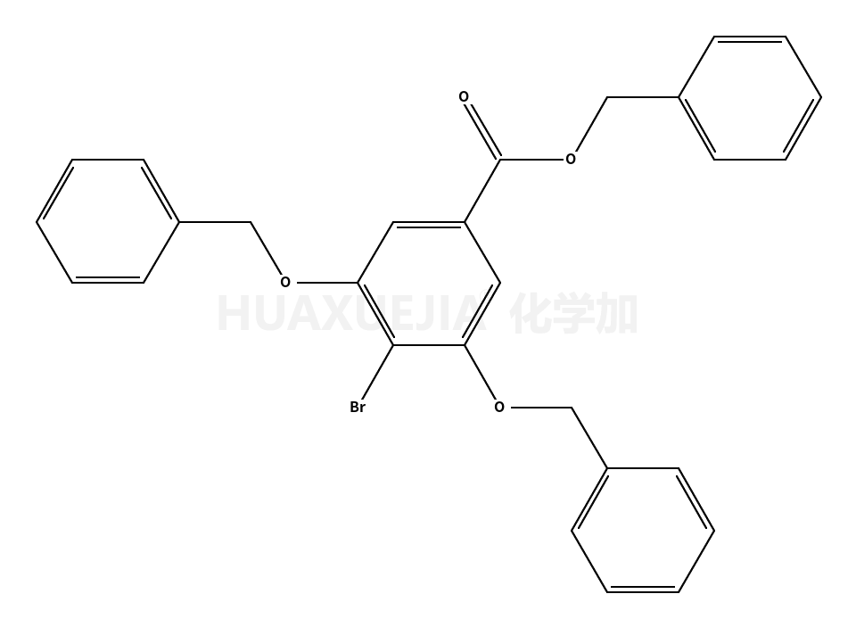 3,5-雙(芐氧基)-4-溴苯甲酸芐酯