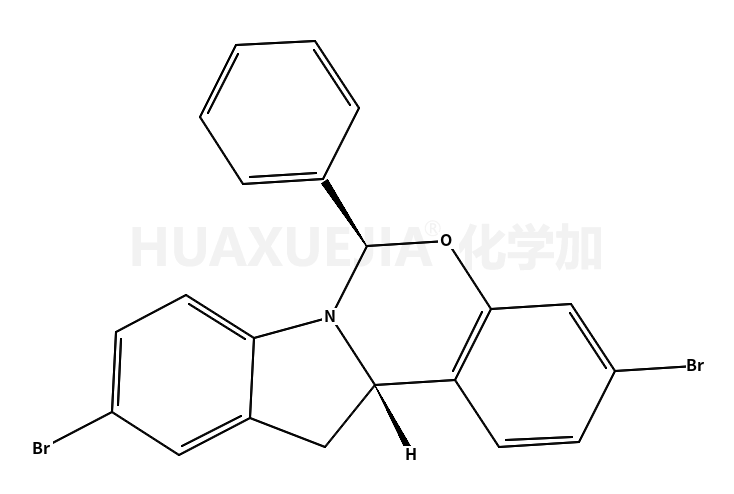 (6S,12aR)-3,10-二溴-12,12a-二氢-6-苯基-6H-吲哚并[1,2-c][1,3]苯并恶嗪