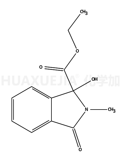 ethyl 1-hydroxy-2-methyl-3-oxoisoindole-1-carboxylate