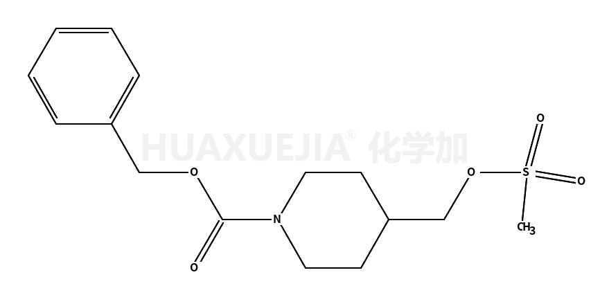 1-Cbz-4-MS-甲基-哌啶