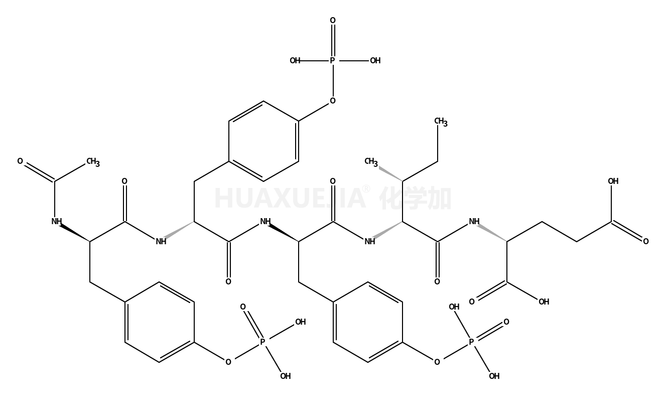 AC-TYR(PO3H2)-TYR(PO3H2)-TYR(PO3H2)-ILE-GLU-OH