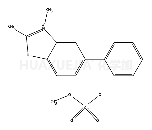 2,3-二甲基-5-苯基苯并恶唑(硫酸甲酯盐)