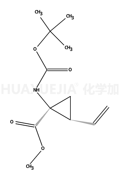 (1r,2s)-1-[(叔丁氧基羰基)氨基]-2-乙烯基环丙烷羧酸甲酯