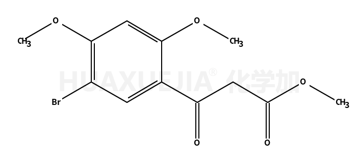 5-溴-2,4-二甲氧基-beta-氧代苯丙酸甲酯