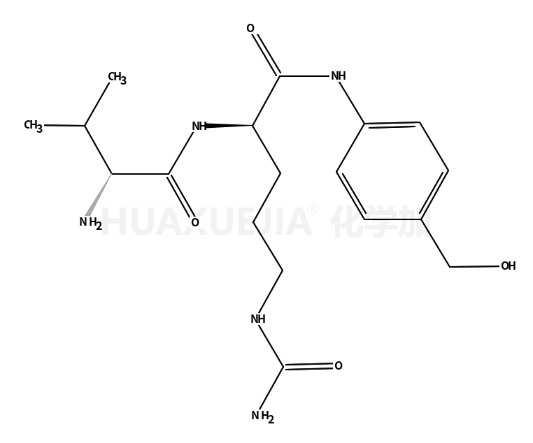 L-Ornithinamide, L-valyl-N5-(aminocarbonyl)-N-[4-(hydroxymethyl)phenyl]-