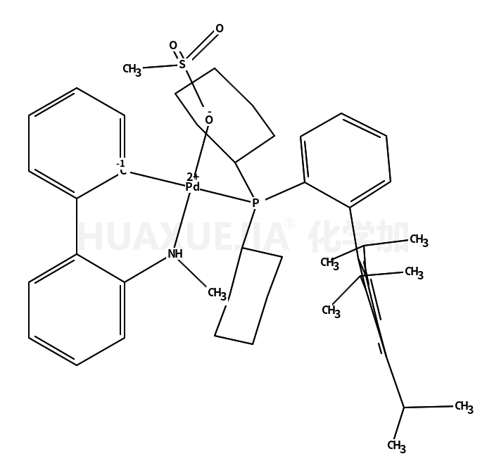 (SP-4-3)-[二环己基[2',4',6'-三(异丙基)[1,1'-联苯]-2-基]膦](甲烷磺酸)[2'-(甲基氨基)[1,1'-联苯]-2-基]钯