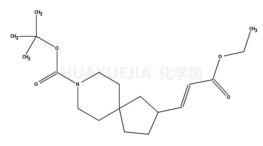 2-(3-乙氧基-3-氧代-1-丙烯-1-基)-8-氮杂螺[4.5]癸烷-8-羧酸叔丁酯