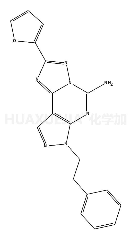 2-(2-呋喃基)-7-(2-苯基乙基)-7H-吡唑并[4,3-e][1,2,4]噻唑并[1,5-c]嘧啶-5-胺
