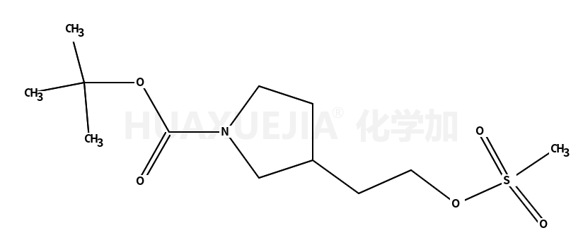 tert-Butyl 3-(2-((methylsulfonyl)oxy)ethyl)pyrrolidine-1-carboxylate