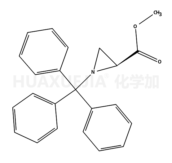 (r)-1-三苯甲游基-2-氮丙啶羧酸甲酯