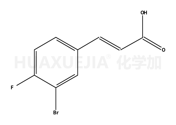 3-溴-4-氟肉桂酸